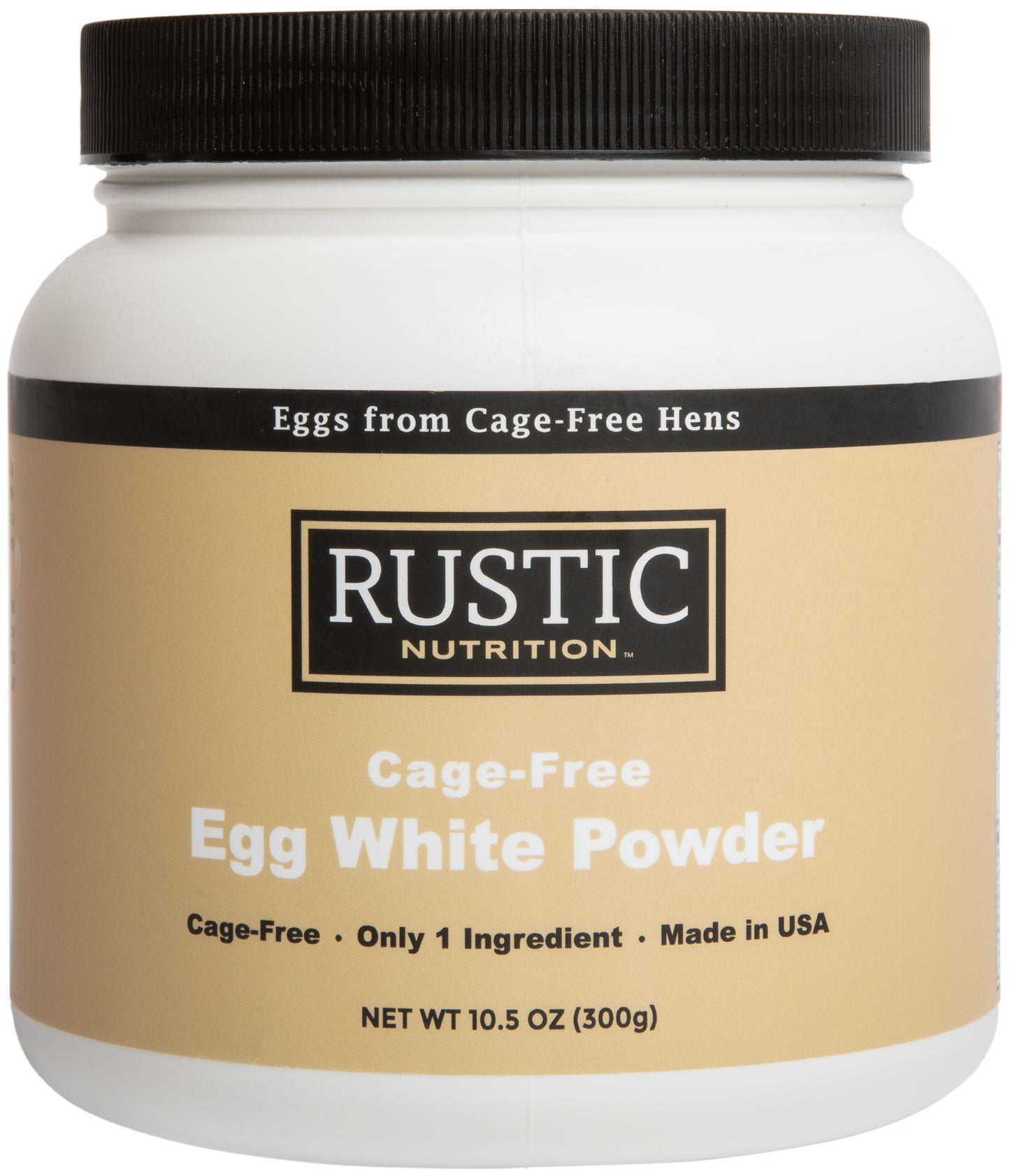 Rustic Nutrition - Cage-Free Egg White Protein Powder
