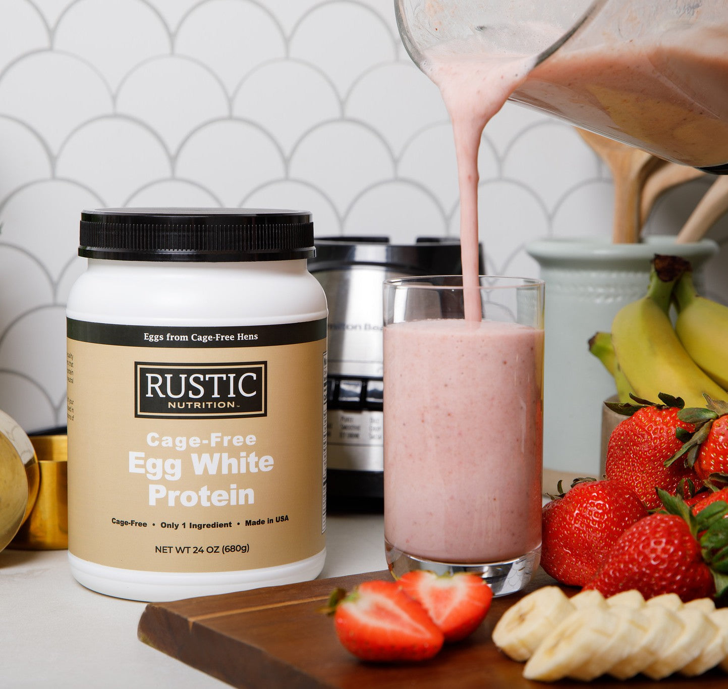 Rustic Nutrition - Cage-Free Egg White Powder