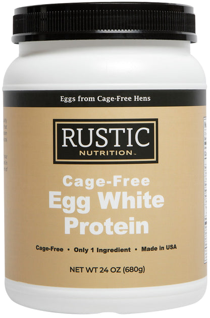 Rustic Nutrition - Cage-Free Egg White Protein Powder